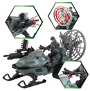 Camouflage Land and Air Military Toy Set