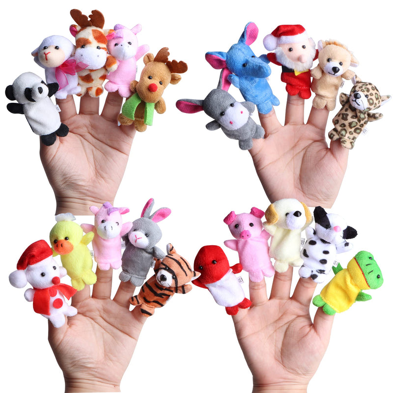 Finger Puppets Advent Calendar, 24 Pcs