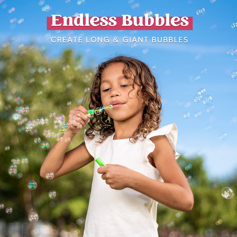 SLOOSH - Circle Mini Bubble wands, 102 Pcs