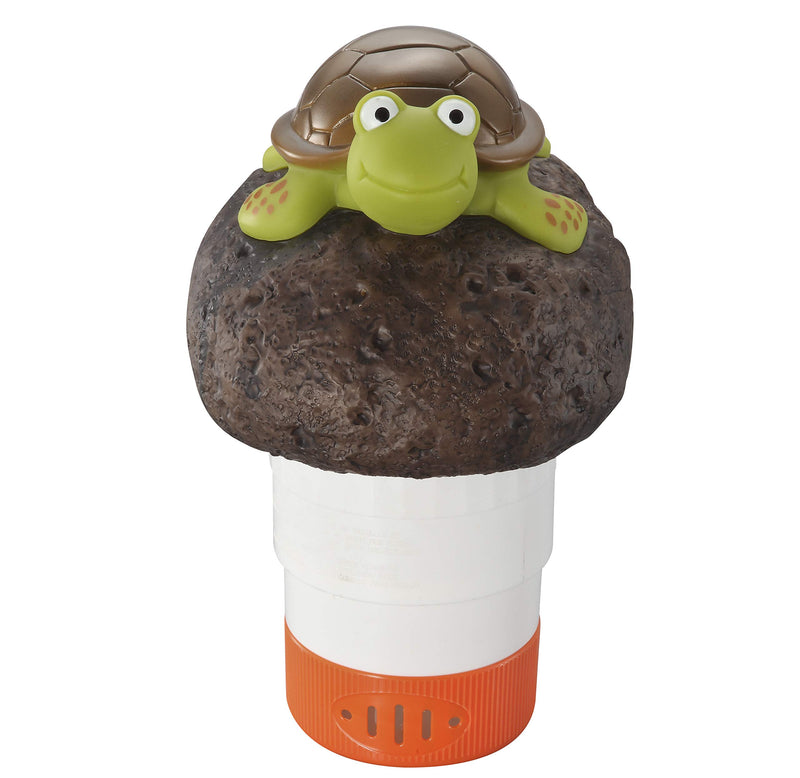 Turtle with Stone Chlorine Dispenser