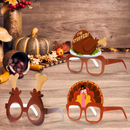 Thanksgiving Turkey Glasses Frames, 48 Piece