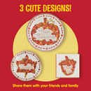 Thanksgiving Disposable Dinnerware Set for 24 guests