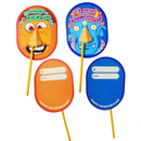 28Pcs 'I Pick Your Nose' Pencil Sharpener Set Kids Valentines Cards for Kids Gifts