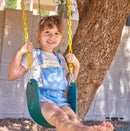 TURFEE -  Green Swing Seats with 66in Chain,  2 Pack