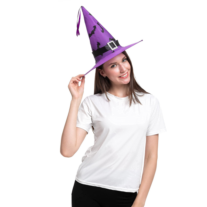 Glowing Witch Hats, 3 Pcs