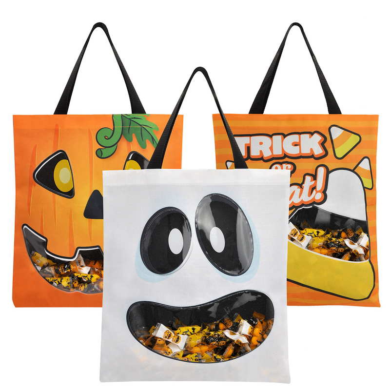 22.5" Grocery Bags (See-through), 3 Pcs
