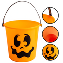 Pumpkin Face Bucket Set, 6 Pcs