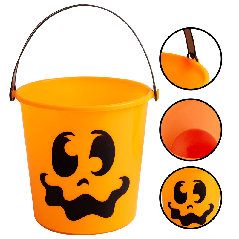 Pumpkin Face Bucket Set, 6 Pcs