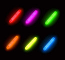 50 Pcs Glow Bouncing Balls With 150 Pcs Glow Sticks