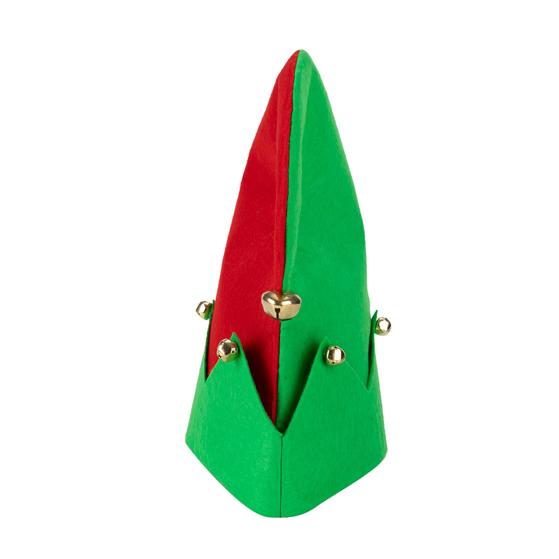 Unisex Christmas Elf Felt Hats, 3pcs