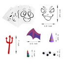 KLEVER KITS - 3D Pumpkin Decoration Set