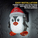 Christmas Penguin Light Cover, 2 Pack