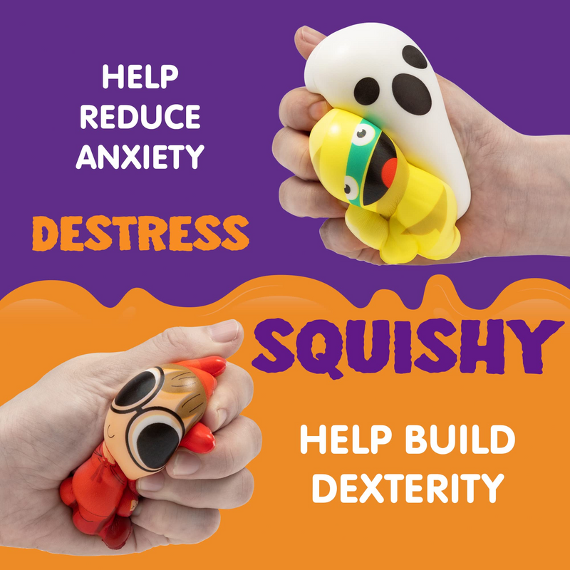 10 Halloween Themed Squishy Toys