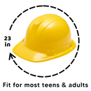 Construction Hard Hats, 24 Pcs