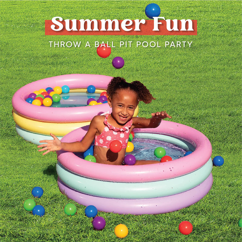 SLOOSH - Multicolor Inflatable Bay Swimming Pool Set