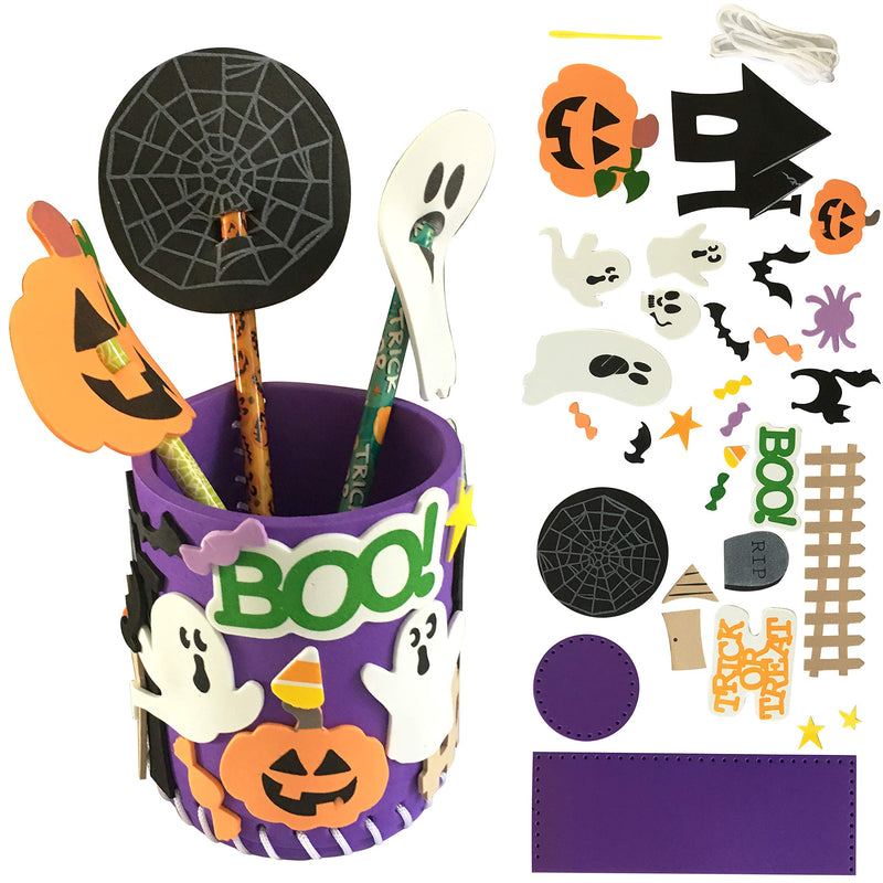 Halloween Art and Craft Kit DIY with 3D Spooky residence