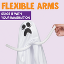 27.5in Hanging Ghosts, 4 Pack