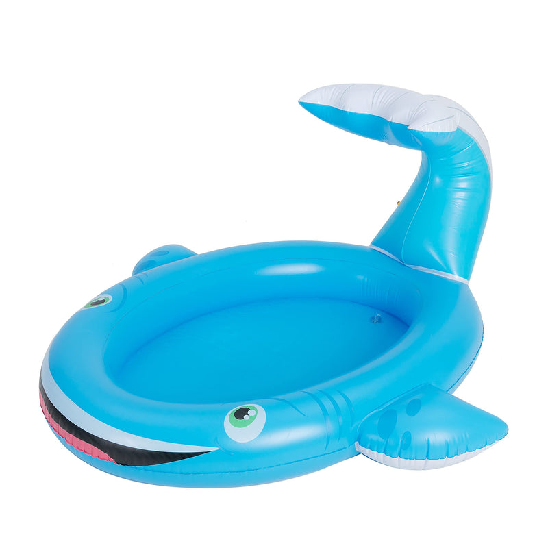 SLOOSH - Whale Sprinkler Kiddie Pool