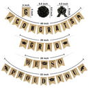 Burlap inCongrats Gradsin+ Burlap inWe Are So Proud of Youin