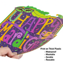 Mardi Gras Street Signs with Cutouts, 13 Pcs