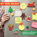 Christmas Wooden Magnet Creativity Arts & Crafts Painting Kit