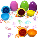 30Pcs Dinosaur Toys Prefilled Easter Eggs