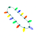 12 Bulb Necklace with Light Up Hat, 2 Pack