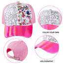 KLEVER KITS - Color Your Own Baseball Art On Cap Set