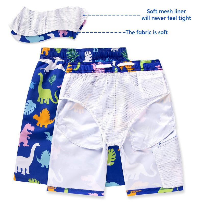 SLOOSH - Kids Swim Trunk (Dinosaur)