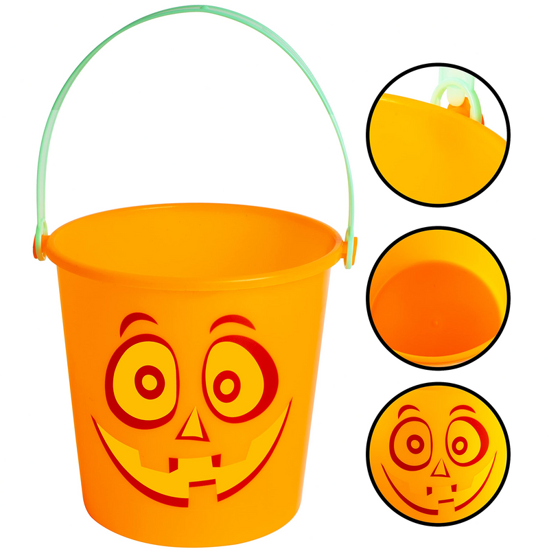 Pumpkin Face Bucket Set, 12 Pcs