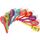 Cinco De Mayo Fiesta Wooden Maracas, 9 Pcs