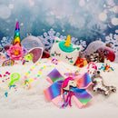 Christmas Advent Calendar with 47 Unicorn Accessories