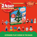 Advent Calendar with a Tabletop Wooden Christmas Tree