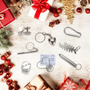 10in Christmas No Snap Party Favor (Plaid)