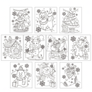 Make-a-face Stickers, 50 Sheets