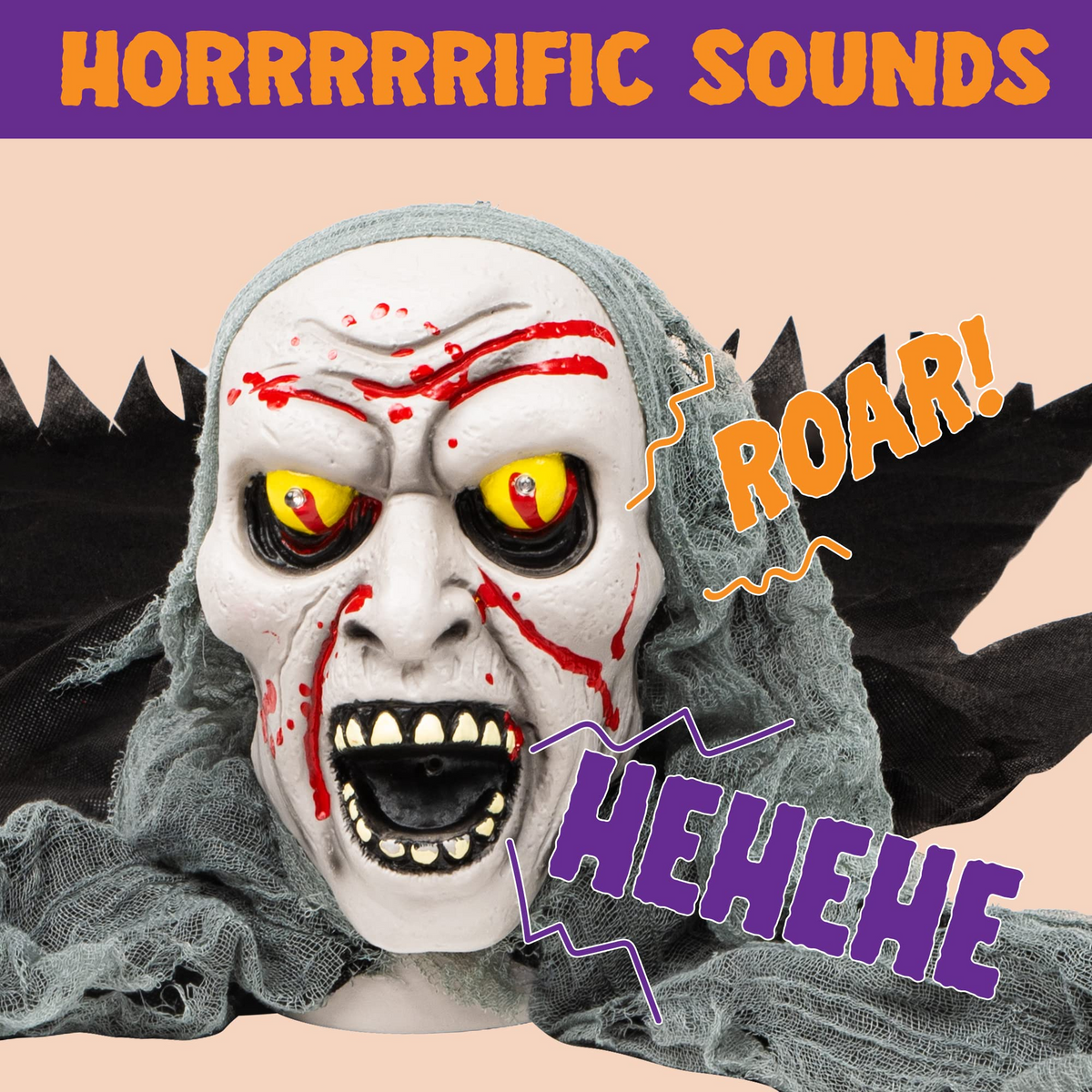 Halloween Light-up Zombie Groundbreaker Animated