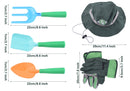 6 Pcs Green Kids Gardening Tool Set