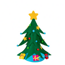 Colorful Christmas Tree Hat