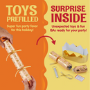 8Pcs Thanksgiving Cracker Set Design - Golden theme