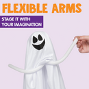 Hanging Ghosts (35.5in, 35.5in, 27.5in, 27.5in), 4 Pack