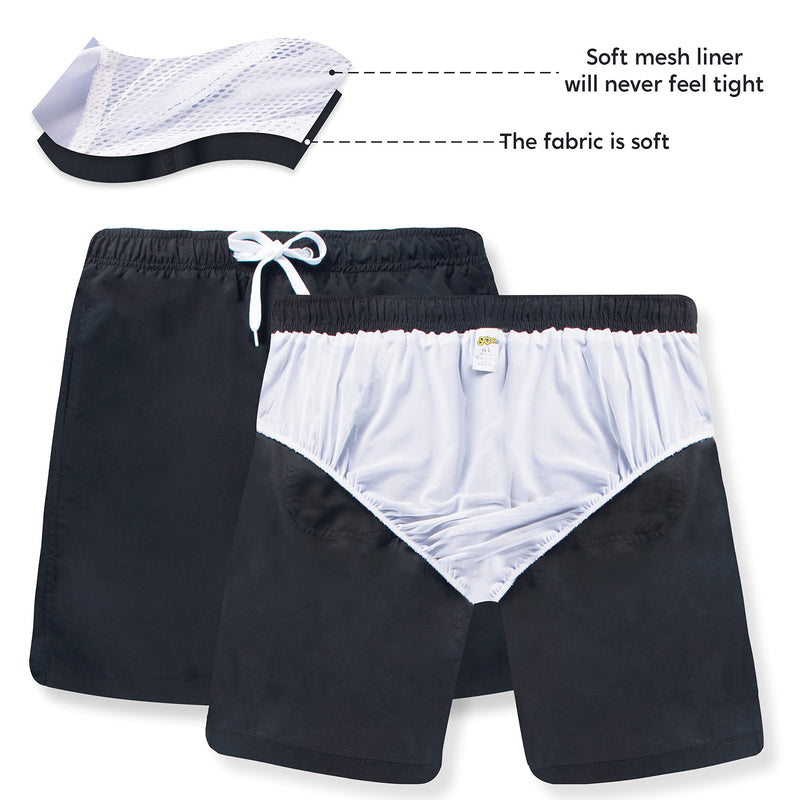 Men Swim Trunk (Black)