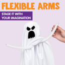 27.5" Halloween Hanging Ghosts, 5 Pack