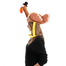 2 Pack Turkey Gobbler Hats For Thanksgiving