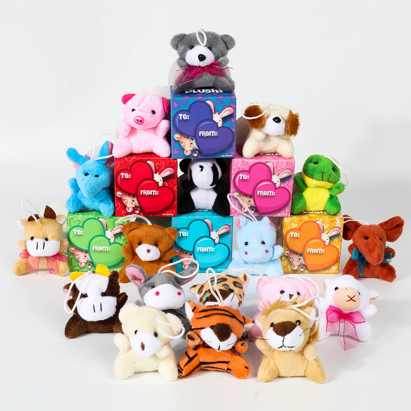 Valentine plush animals sales