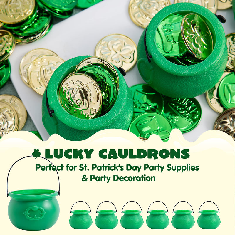 St Patrick's Day Cauldron Kettles（1+14）
