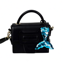 24 Pieces Design Multicolor Flip Sequin Keychain