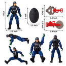 24 Days Advent Calendar Special Force Action Figures