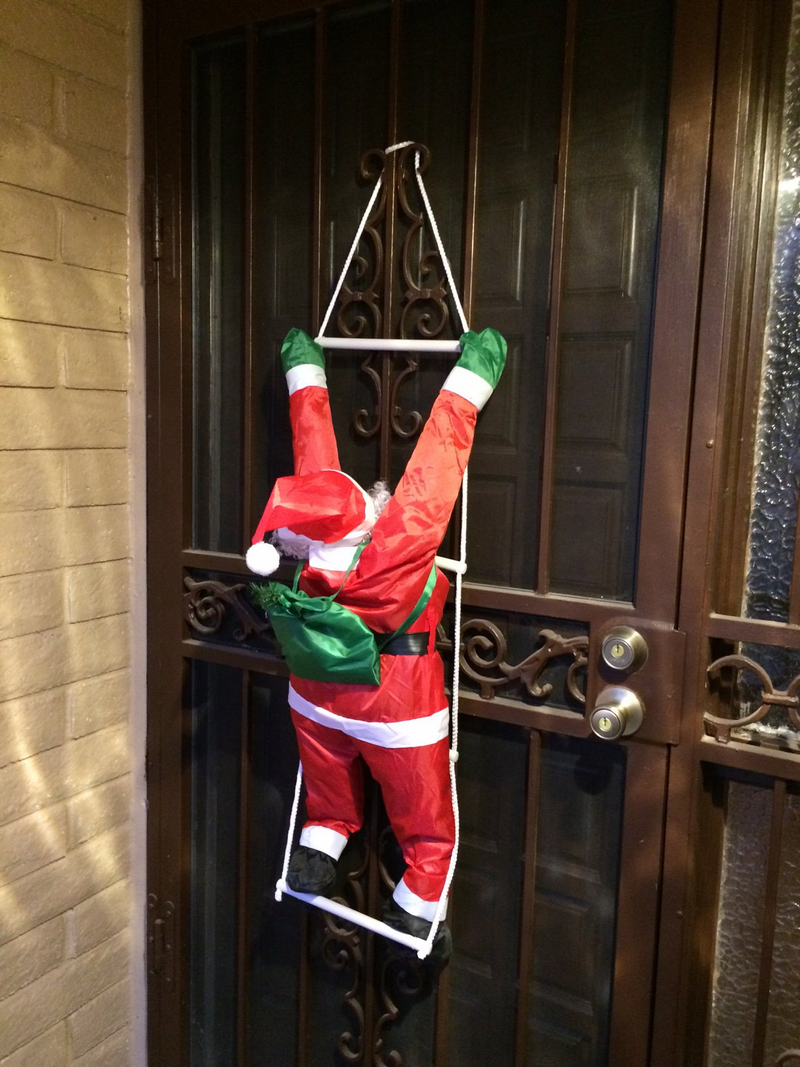 3 ft. Decorative Climbing Santa