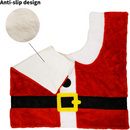 5 Pieces Santa  Toilet Cover