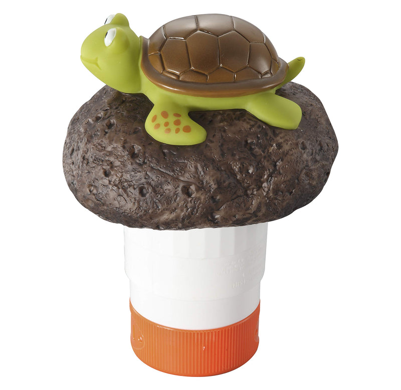 Turtle with Stone Chlorine Dispenser